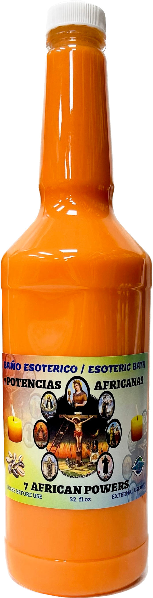 Baño Esoterico 32 Oz 7 Potencias Africanas