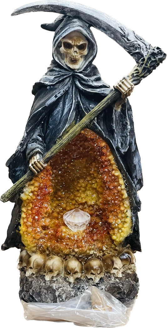 Estatua Grim Reaper LED