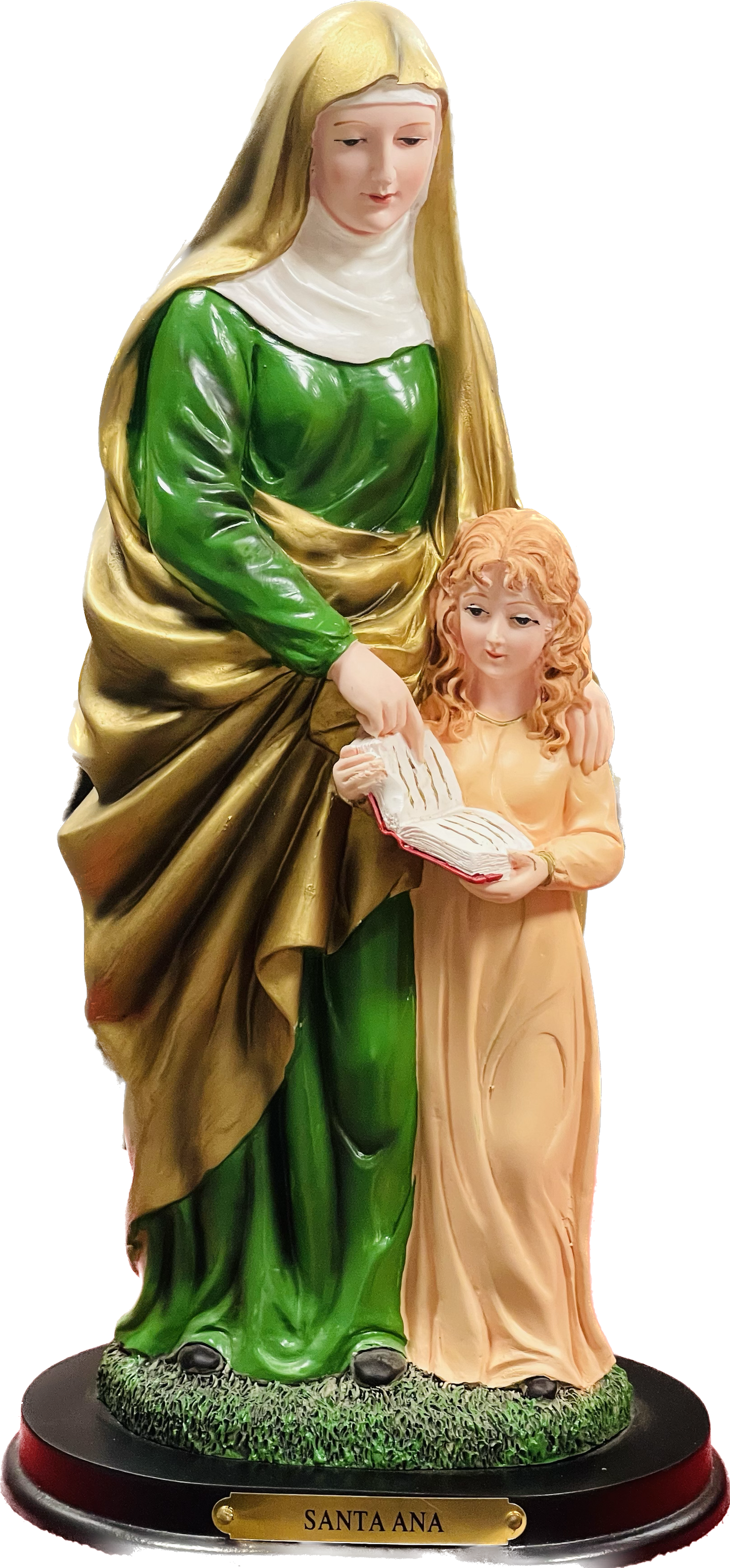 Estatua Santa Ana Sentada 12 Inches