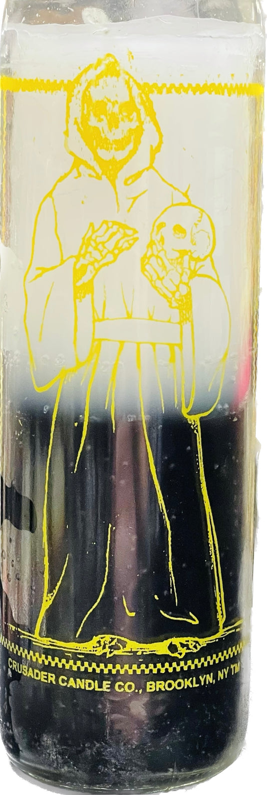 Vela Regular Santa Muerte 2 Colores Black/White