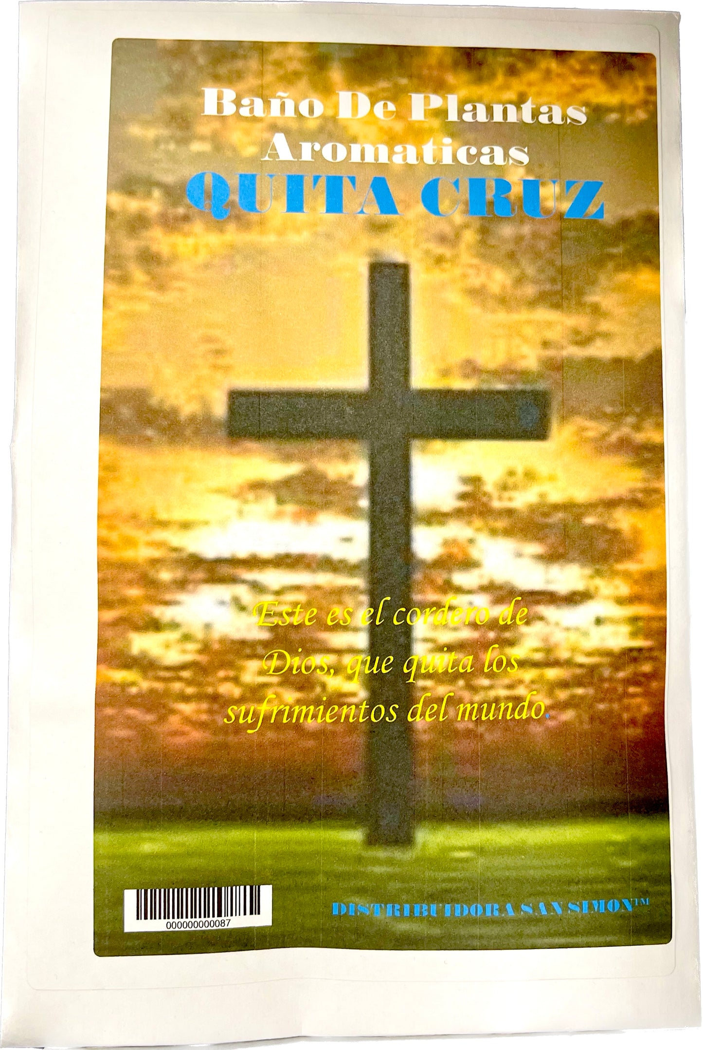 Baño De Plantas Aromatica Quita Cruz