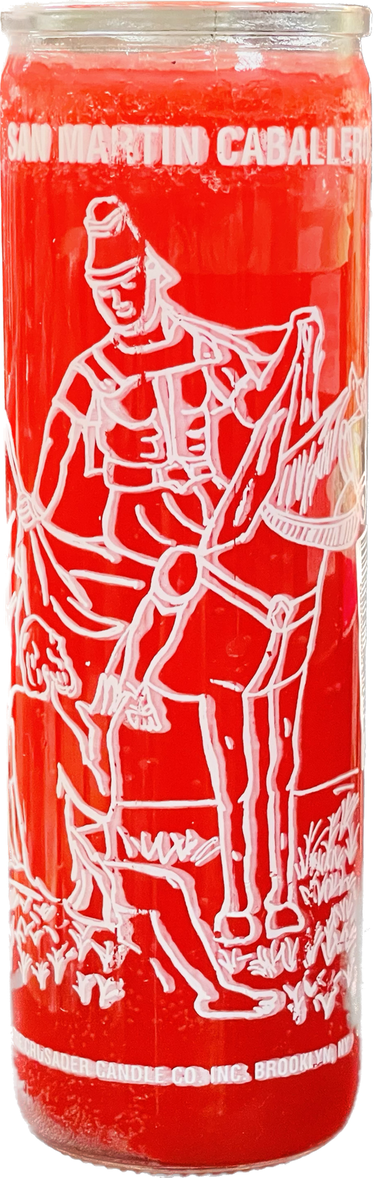 Vela Regular San Martin Caballero (Red)