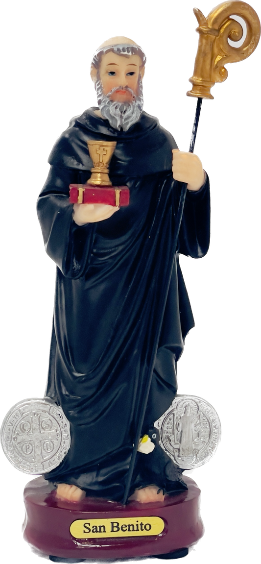 Estatua San Benito 5" Love Gifts