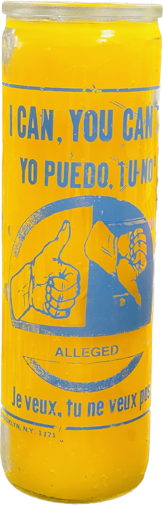 Vela Regular Yo Puedo Y Tu No