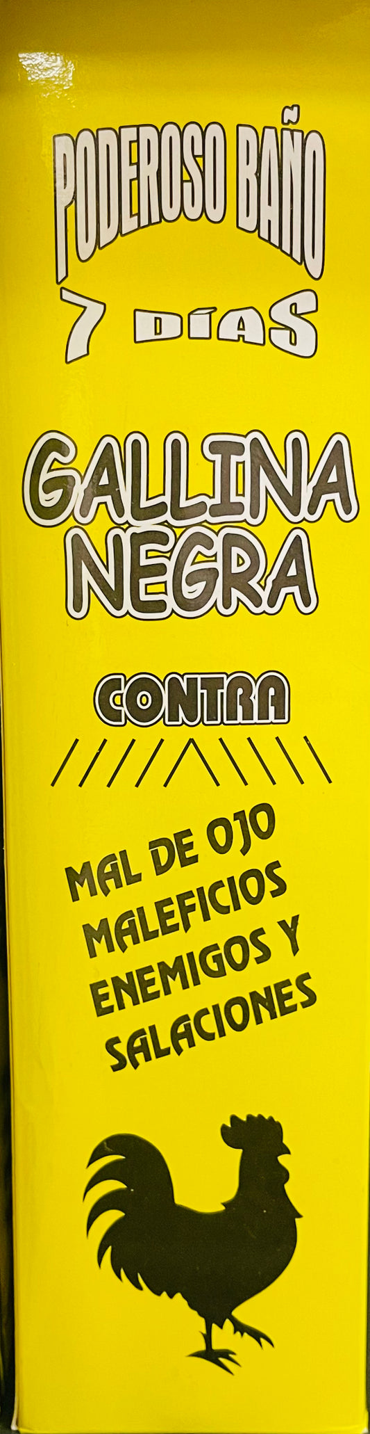 Baño 7 Dias Gallina Negra Caja