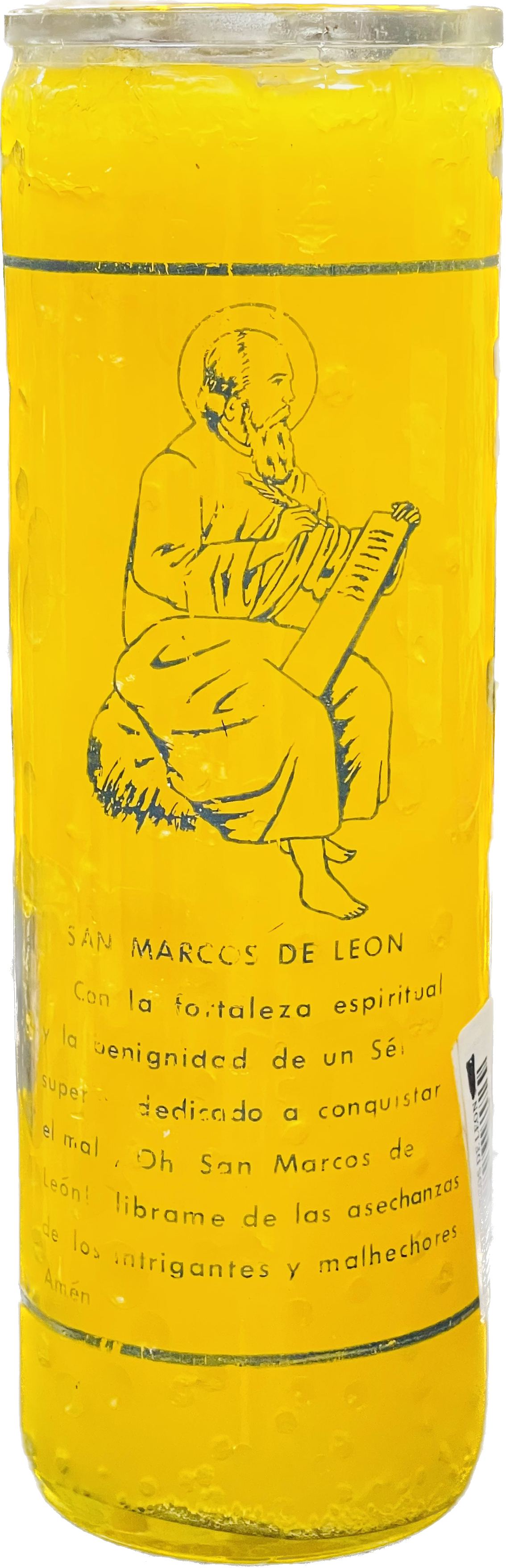 Vela Regular San Marcos De Leon Amarilla