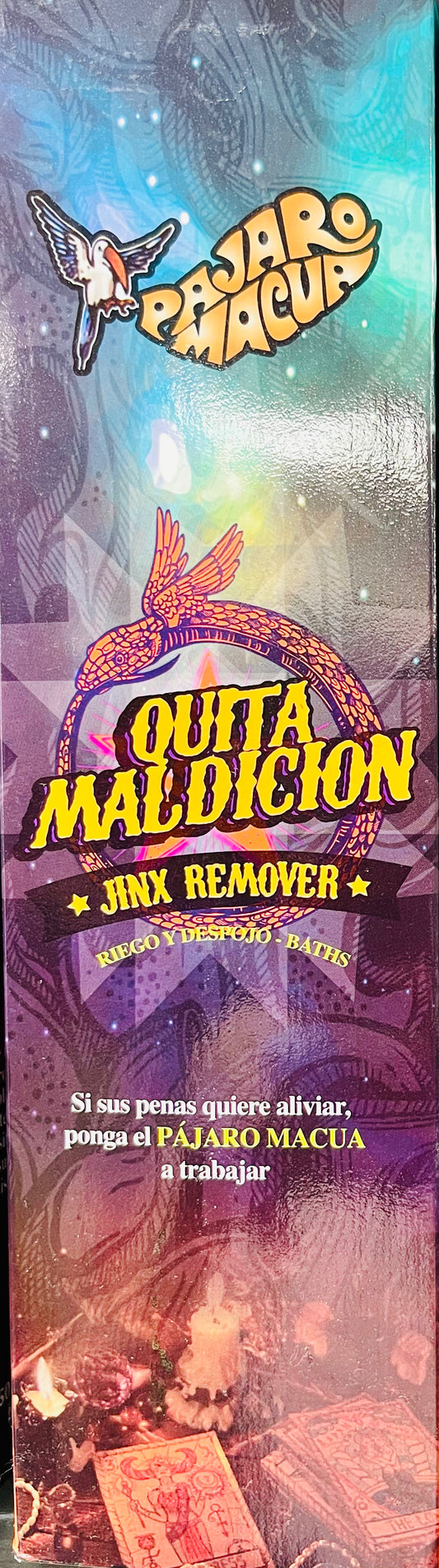 Baño Pajaro Macua Quita Maldicion 7 Dias