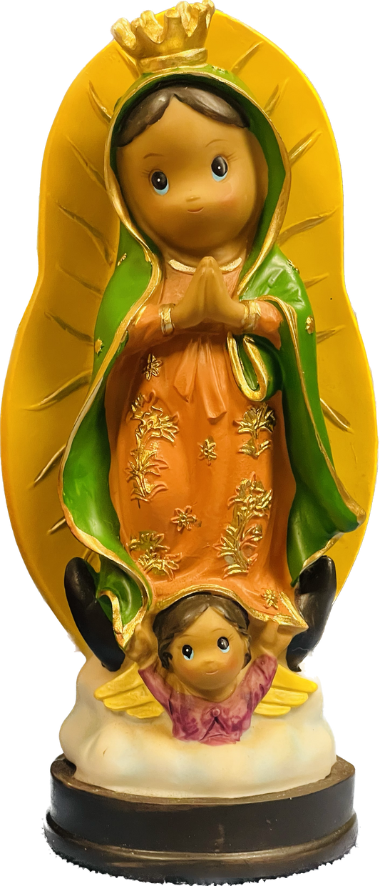 Guadalupe With Night Light