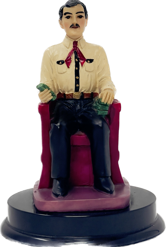 Estatua De Malverde /5 Pulgadas