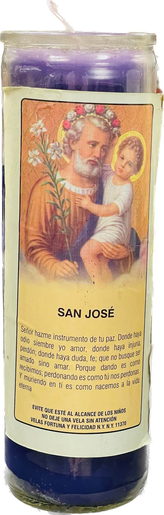 Vela Regular San Jose Morada