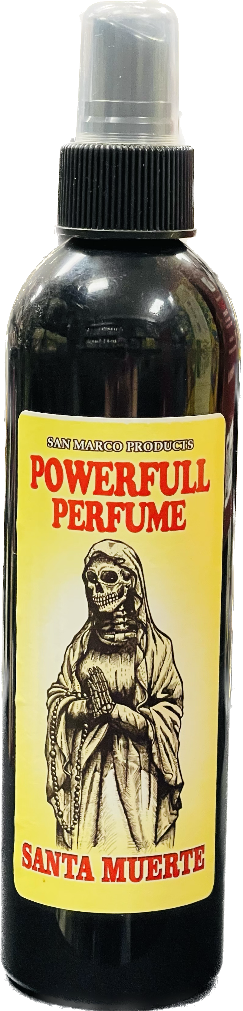 Perfume spray Santa muerte grande
