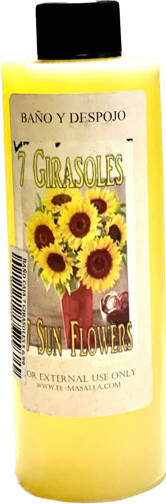 Baño 7 Girasoles Bote