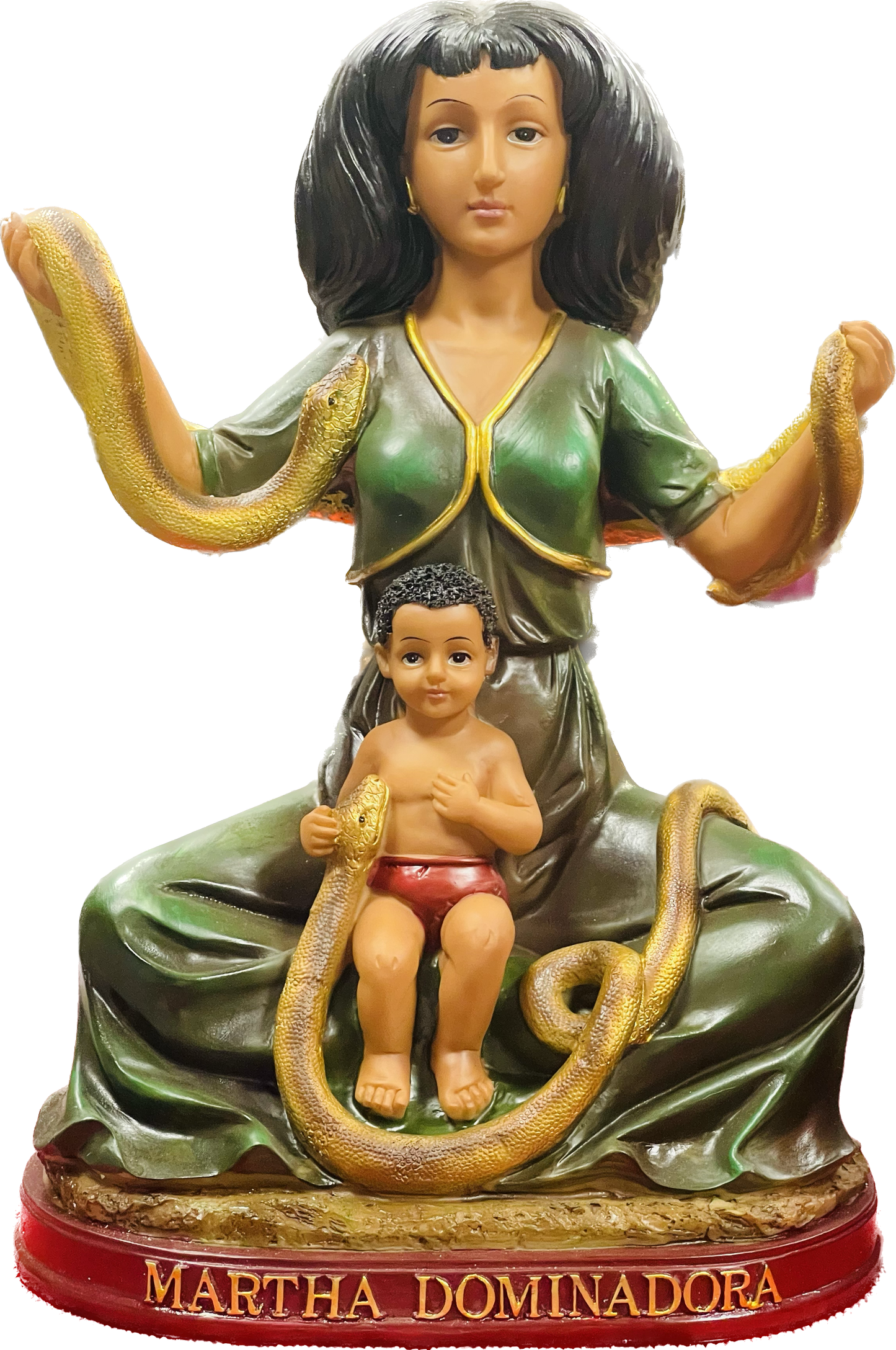 Estatua Santa Marta La Dominadora 12" Love Gifts