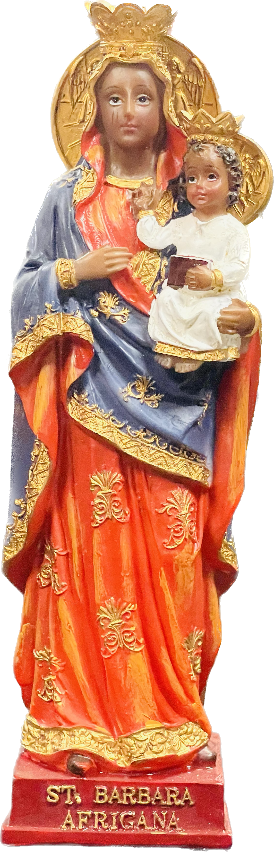 Estatua Santa Barbara Africana 8' Inch ( Love's Gifts)