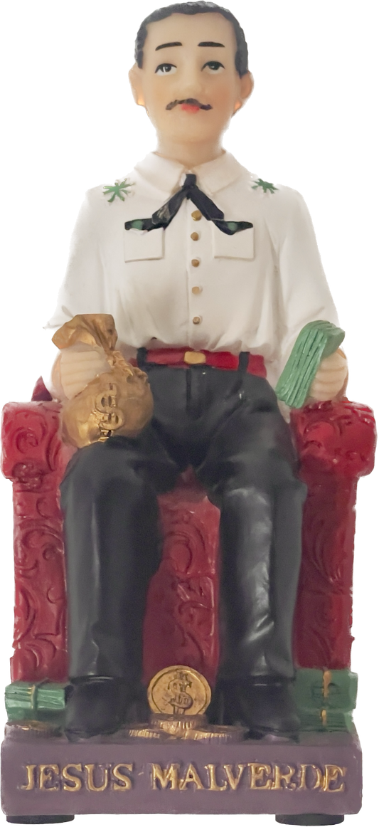 Estatua Jesus Malverde 5" Love Gifts