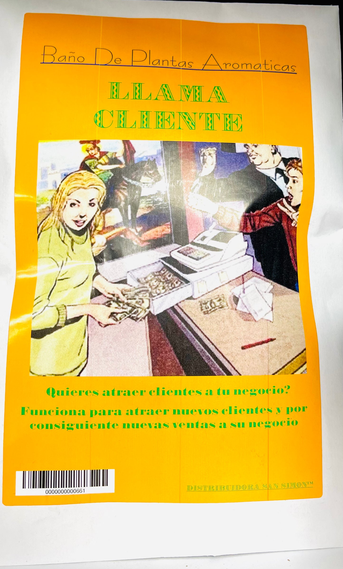 Baño De Plantas Aromatica Llama Cliente