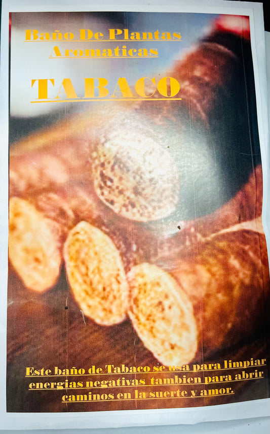 Baño De Plantas Aromatica Tabaco