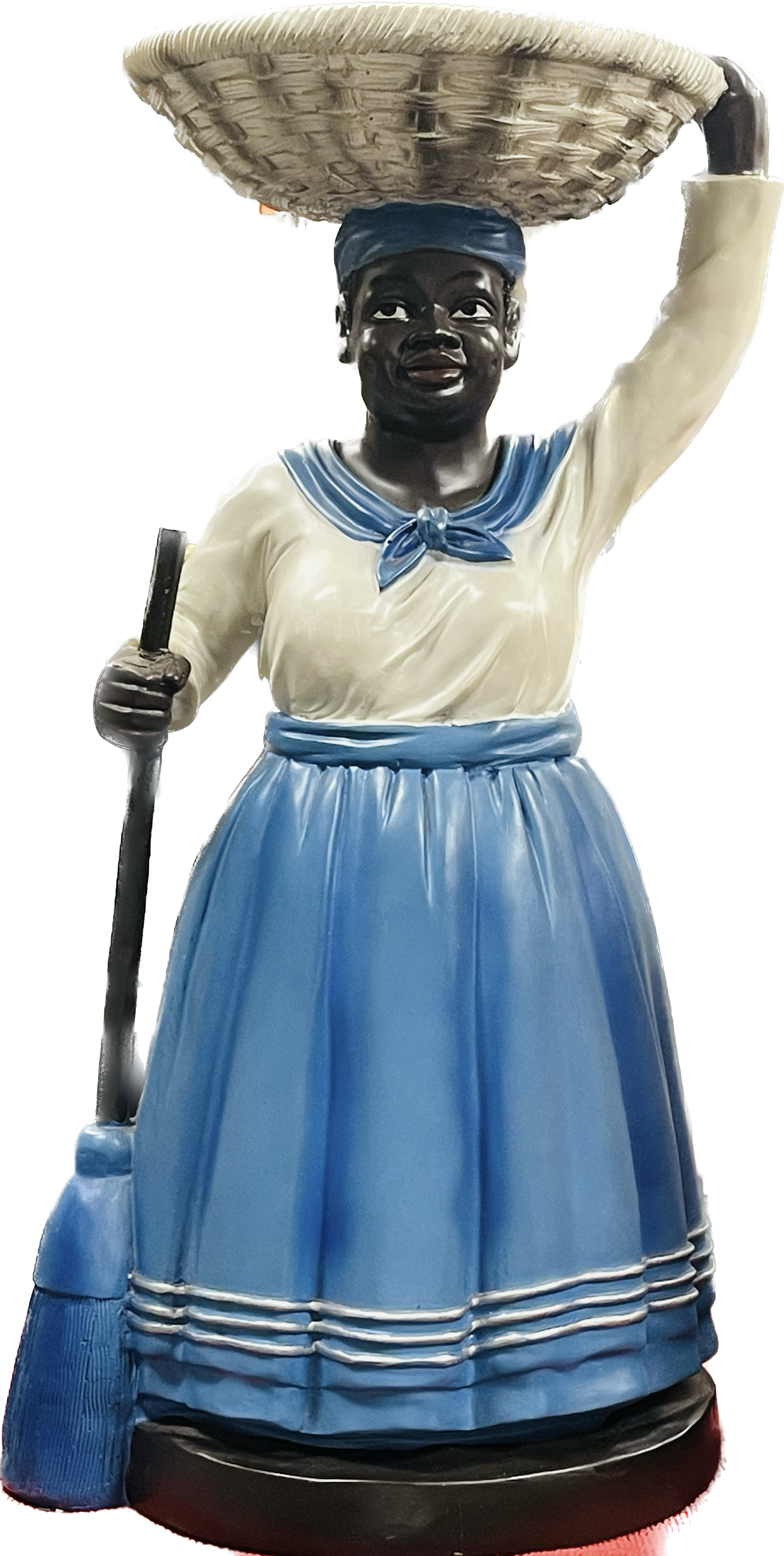 Estatua Madama 18 Pulgadas Azul