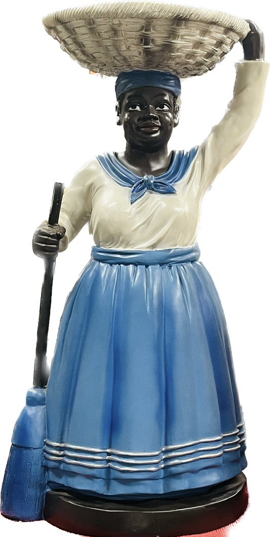 Estatua Madama 18 Pulgadas Azul