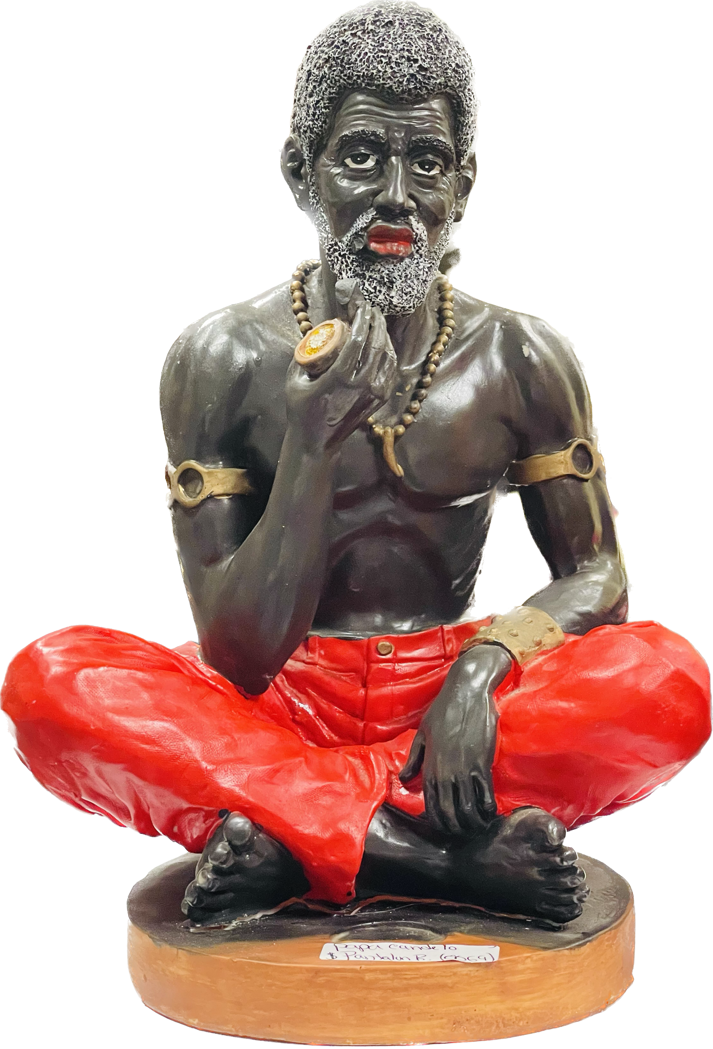 Estatua Papa Candelo In Red Pants 12" ( Love's Gifts)