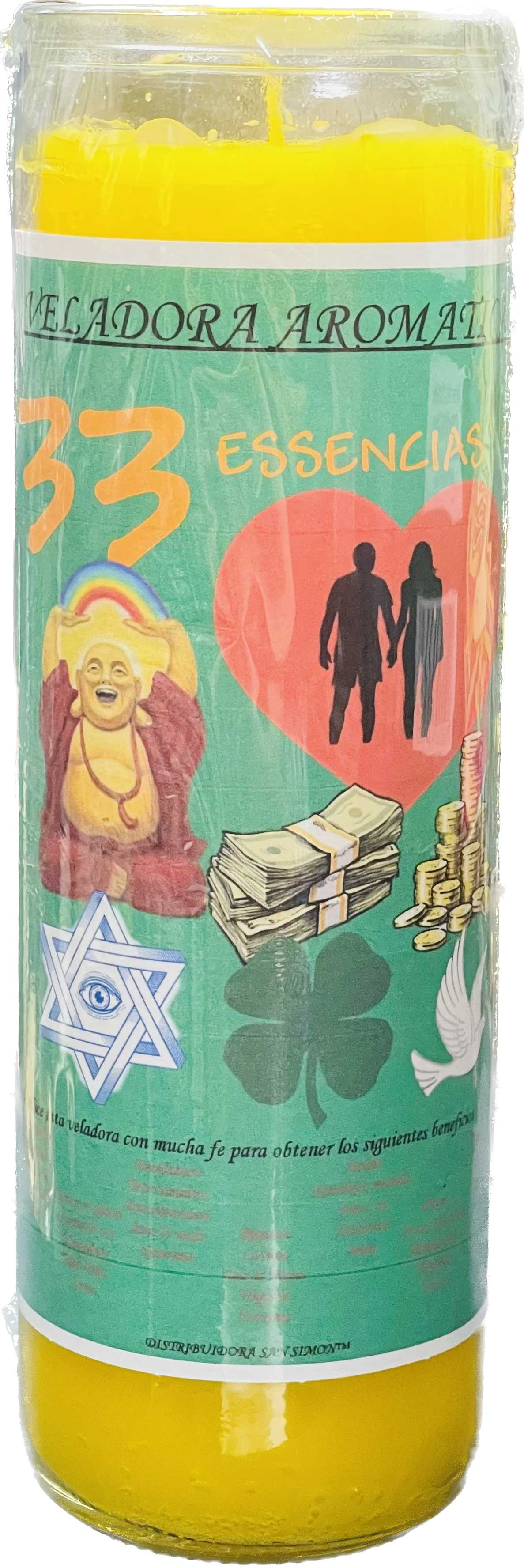 Vela Aromatica 33 Esencias (Distribuidora San Simon)