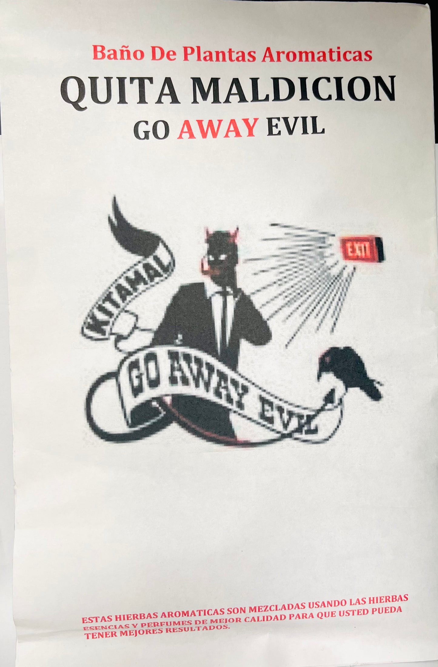 Baño de Plantas Aromaticas Quita Maldicion