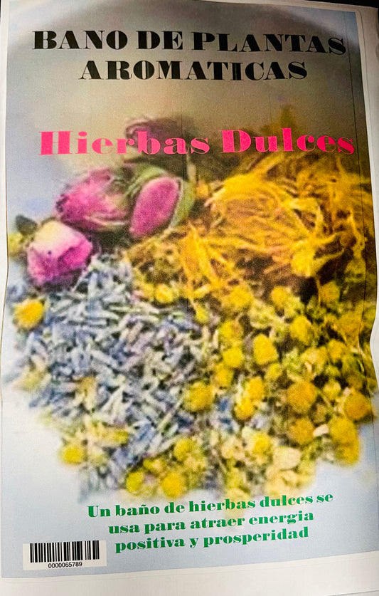 Baño Aromatica de Plantas Hierbas Dulces
