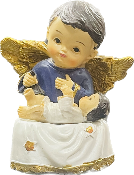 Angel De La Guardia En Nino 4 Inches