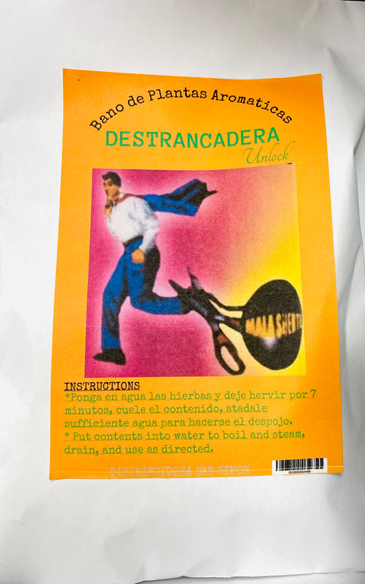 Baño De Hierba Seca Destrancadera