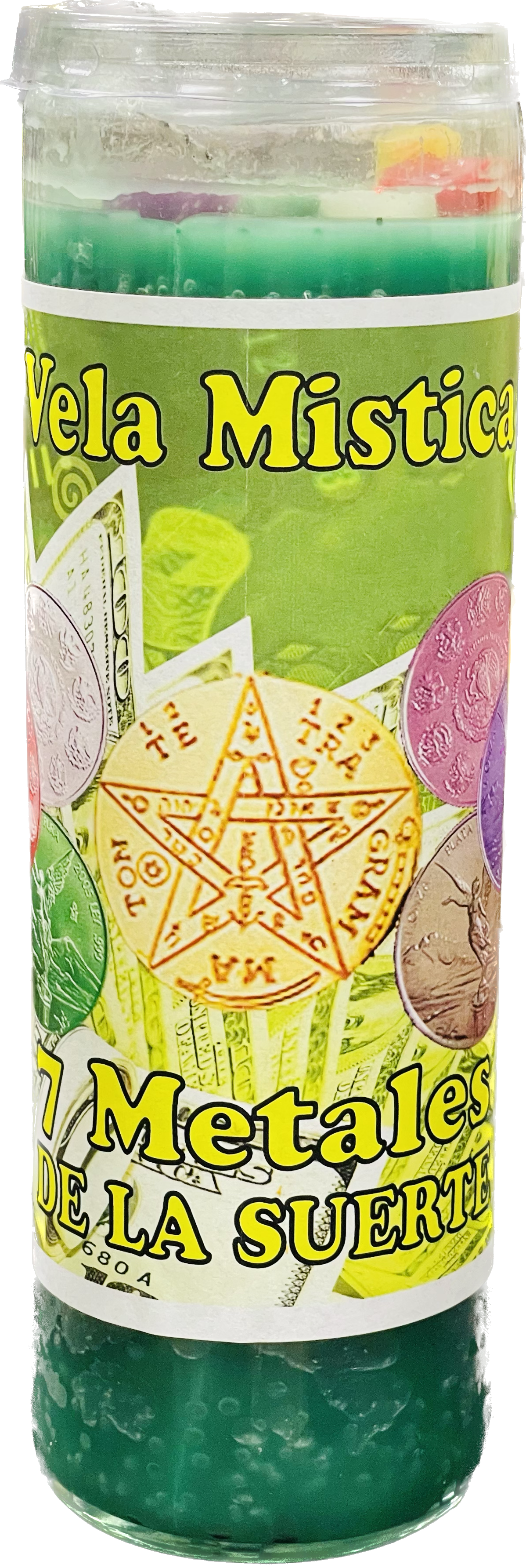 Vela Perfumada 7 Metales (Cintron)