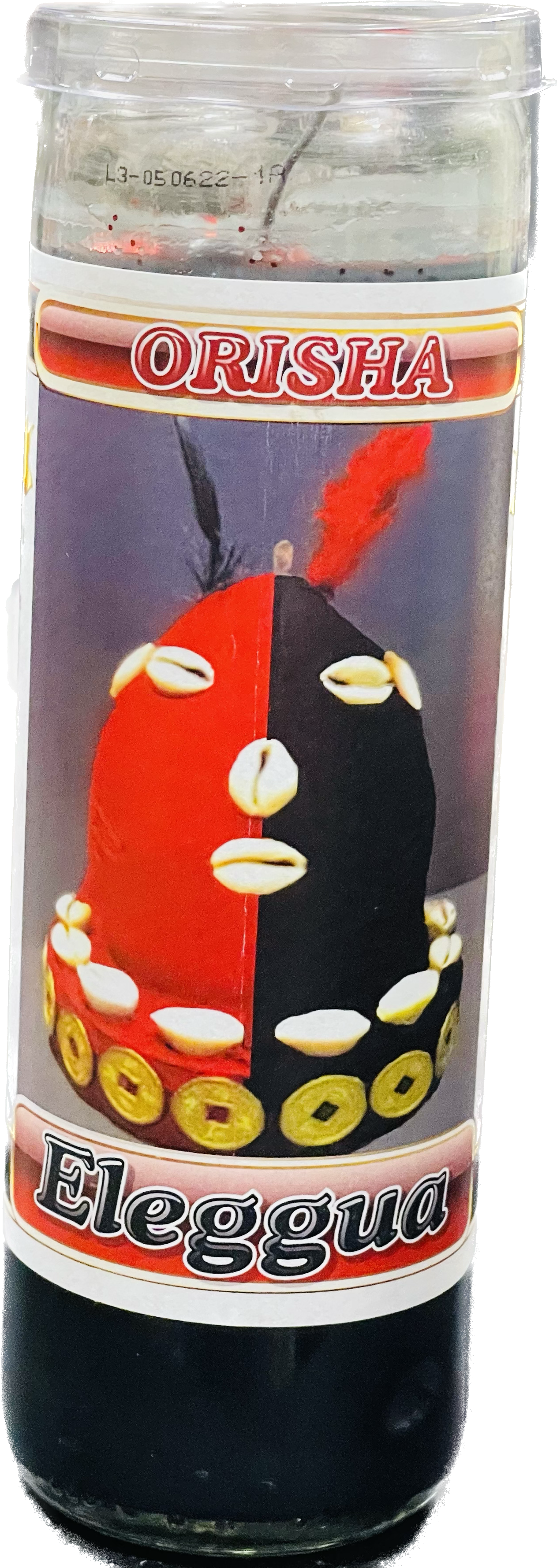 Vela Perfumada Elegua Negra ( Cintron)