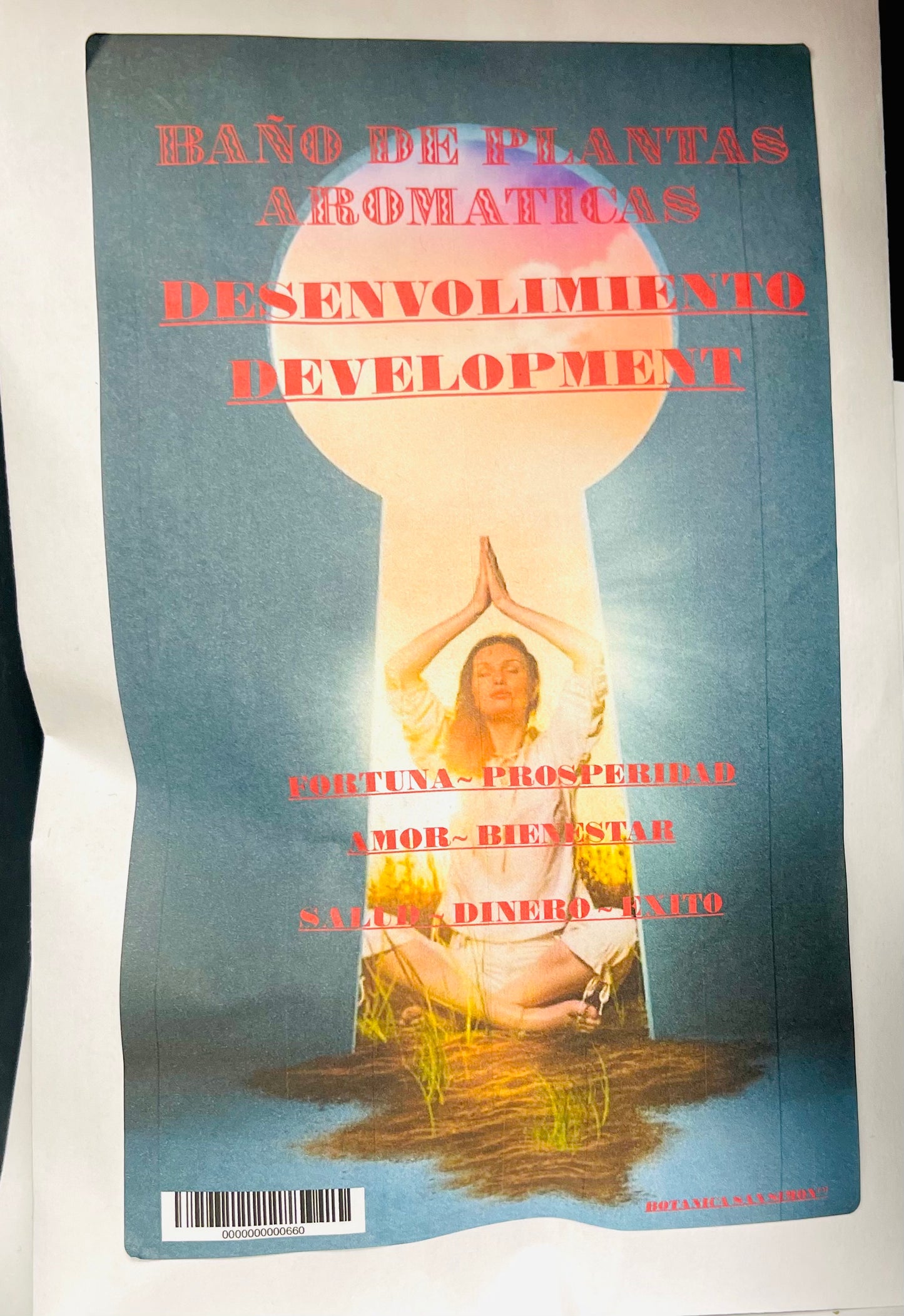 Baño De Plantas Aromatica Desenvolvimiento