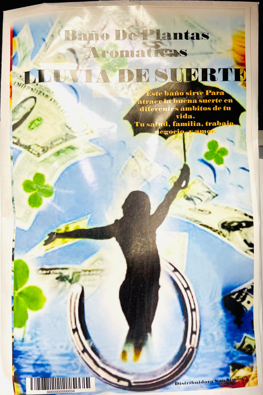 Baño De Planta Aromatica Lluvia De Suerte
