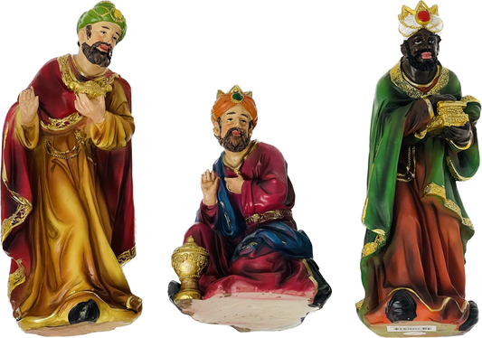 estatua 3 Reyes 12 Inches