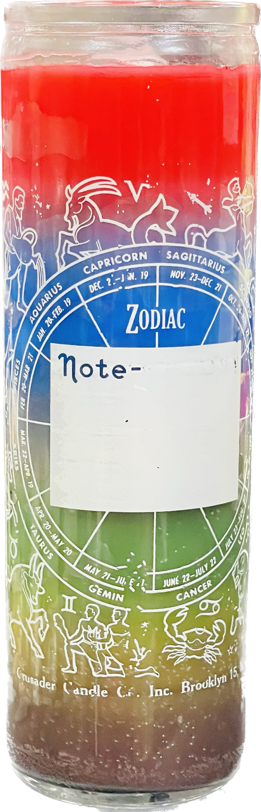Vela De Zodiaco 7 Colors
