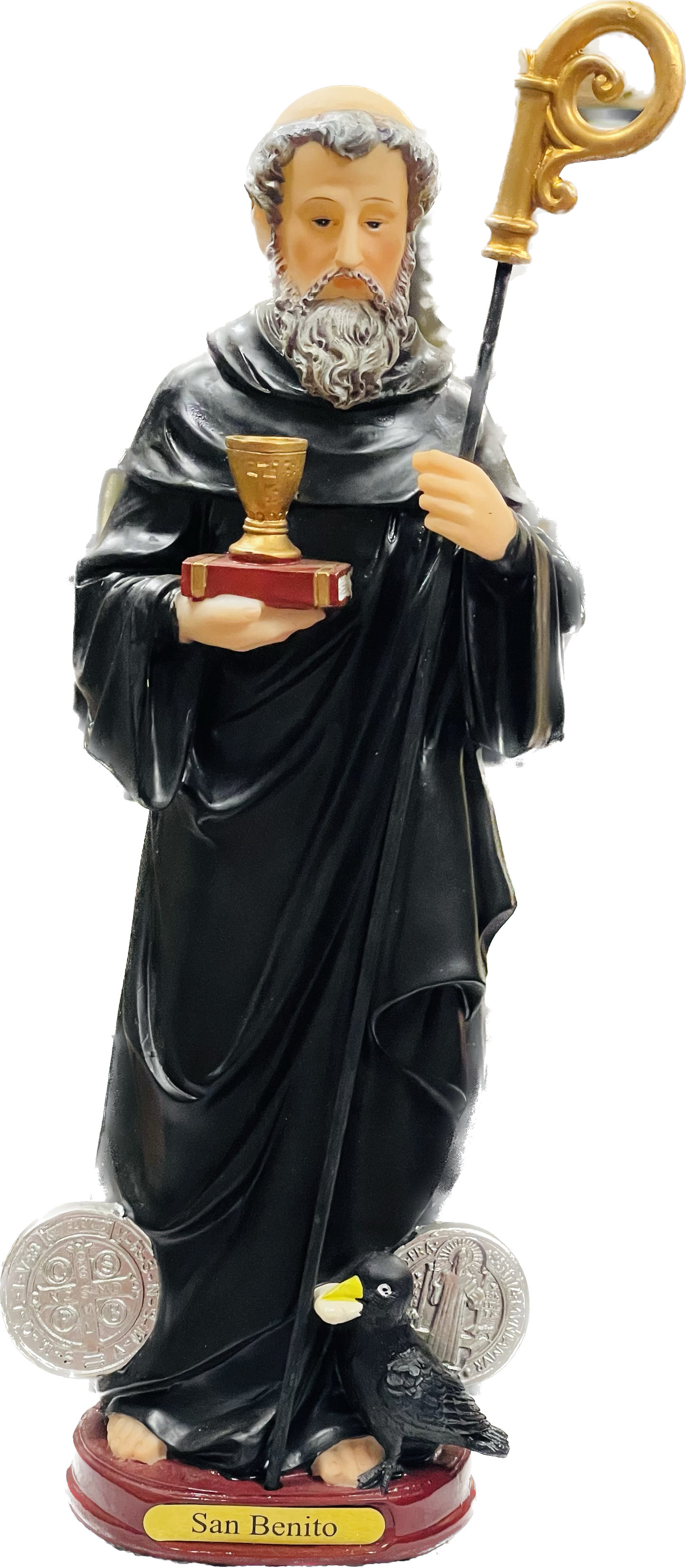 Estatua San Benito 12" Love Gifts