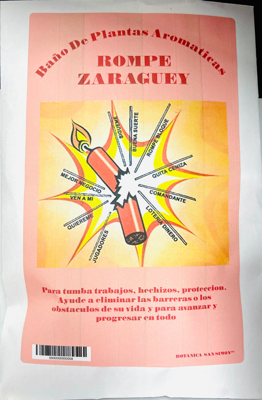 Baño De Plantas Aromatica Rompe Zaraguey