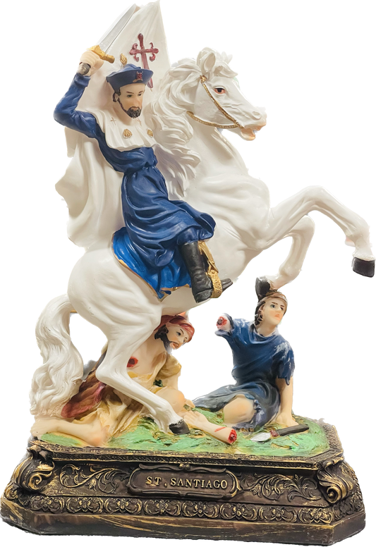 Estatua San Santiago 12" Love Gifts