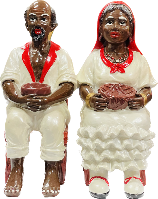 Estatua Francisco Y Francisca 5"