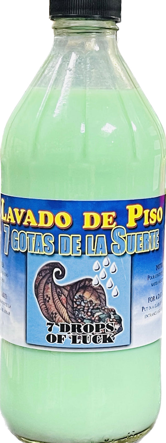 Lavado De Piso 7 Gotas De Suerte
