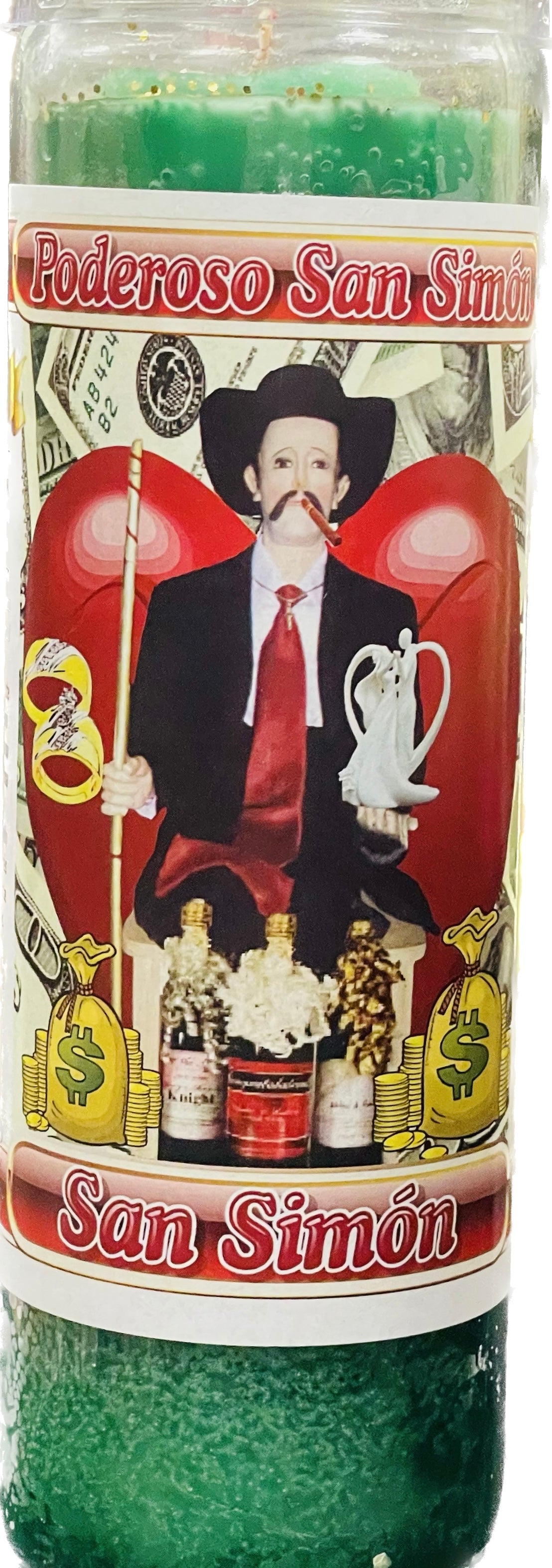 Vela Perfumada San Simon Verde (Cintron)