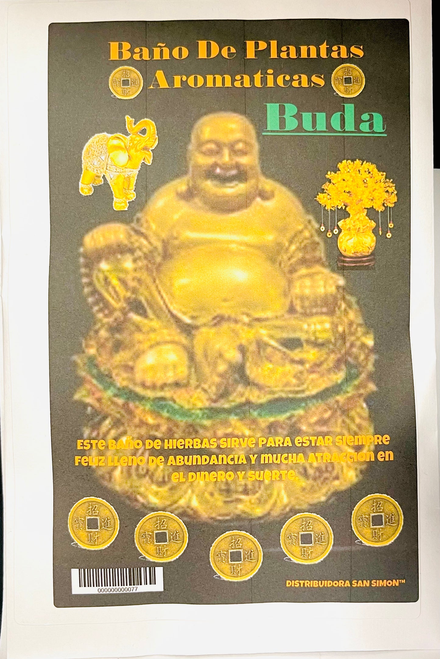 Baño De Plantas Aromaticas Del Buda