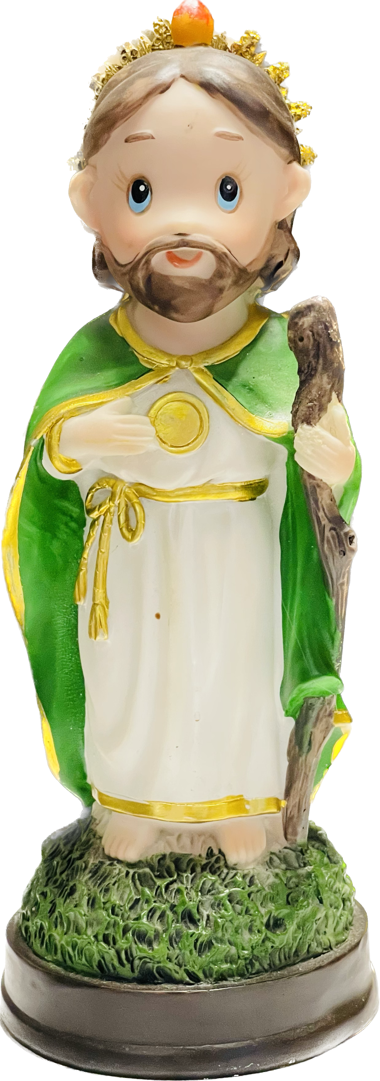 Estatua San Judas Tadeo 8 Inches Carita De Niño