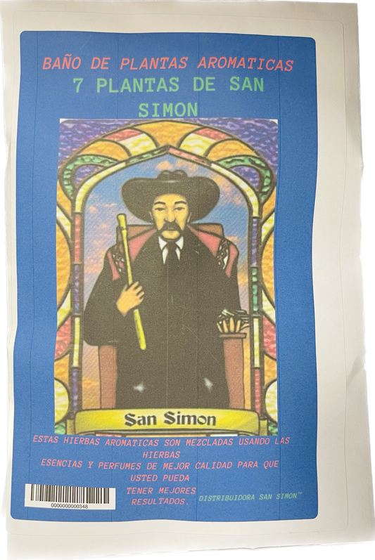 Baño De Plantas 7 Hierbas De San Simon